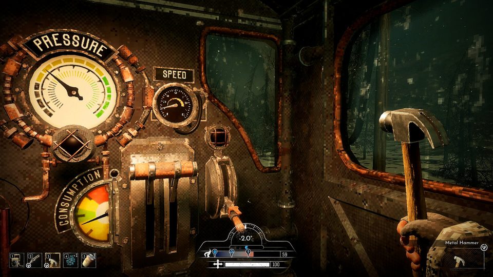 The train: fuel, power and upgrades